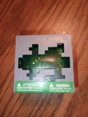 Minecraft Green Holographic Jelly Cube
